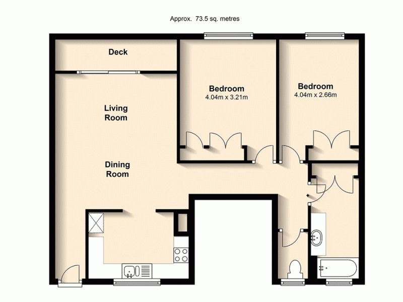 5/334 Cornwall Street, Greenslopes QLD 4120 Floorplan