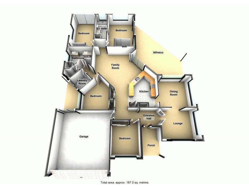 4 Brossard Court, Mansfield QLD 4122 Floorplan