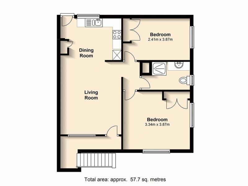 1/40 Weston Street, Coorparoo QLD 4151 Floorplan