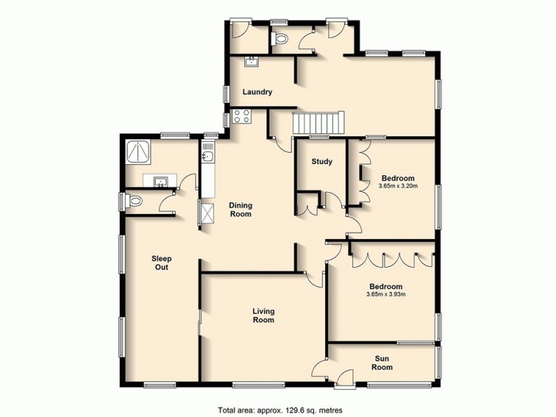 12 Handcroft Street, Wavell Heights QLD 4012 Floorplan