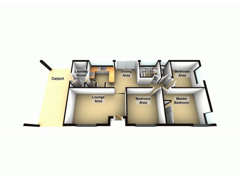 6 Miranda Drive, Wilsonton QLD 4350 Floorplan