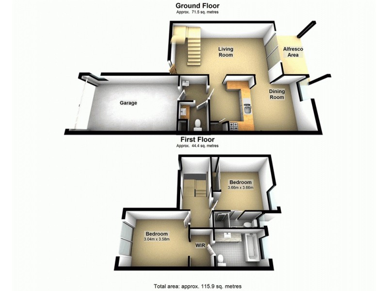 2/5 Barford St, Moorooka QLD 4105 Floorplan