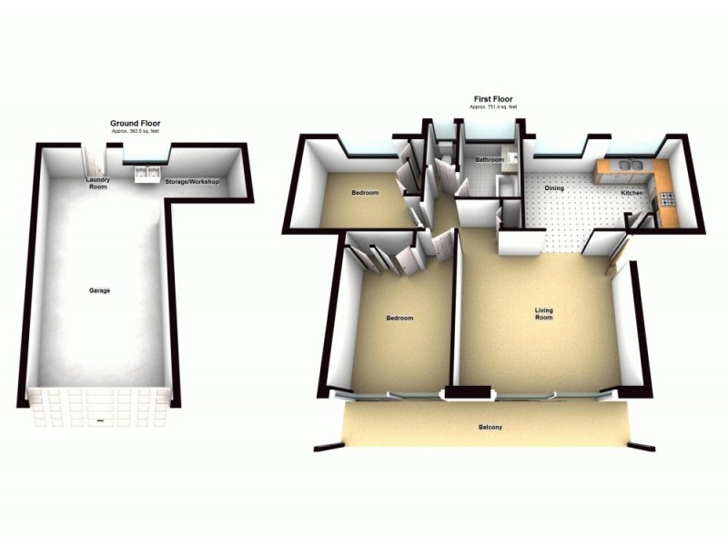 2/79 Jellicoe Street, Coorparoo QLD 4151 Floorplan