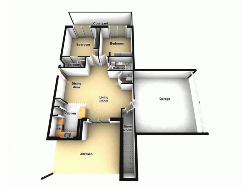 1/3 Shottery Street, Yeronga QLD 4104 Floorplan