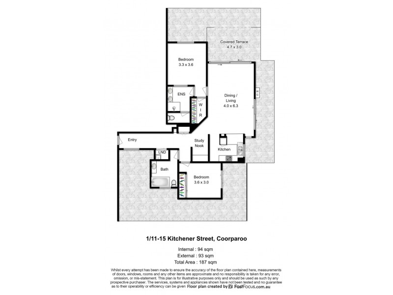 1/11-15 Kitchener Street, Coorparoo QLD 4151 Floorplan