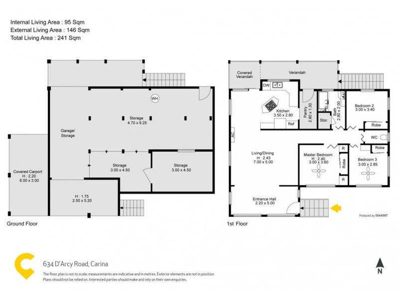 634 D’arcy Road, Carina QLD 4152 Floorplan