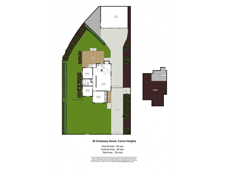 56 Chataway Street, Carina Heights QLD 4152 Floorplan