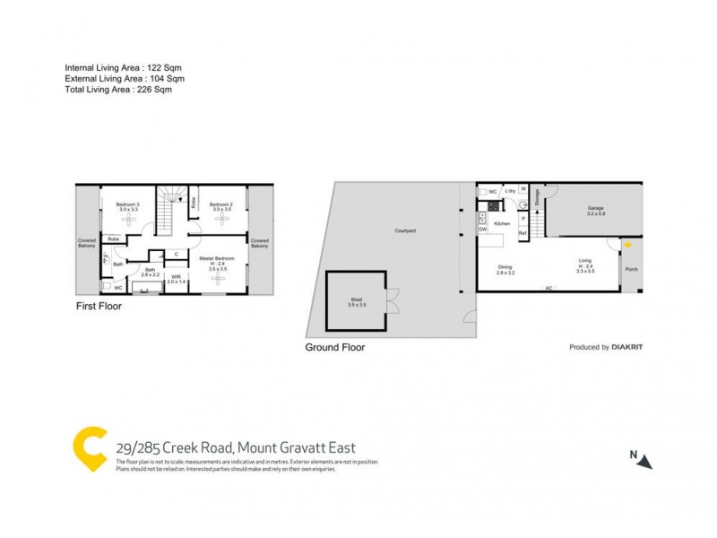 29/285 Creek Road, Mount Gravatt East QLD 4122 Floorplan