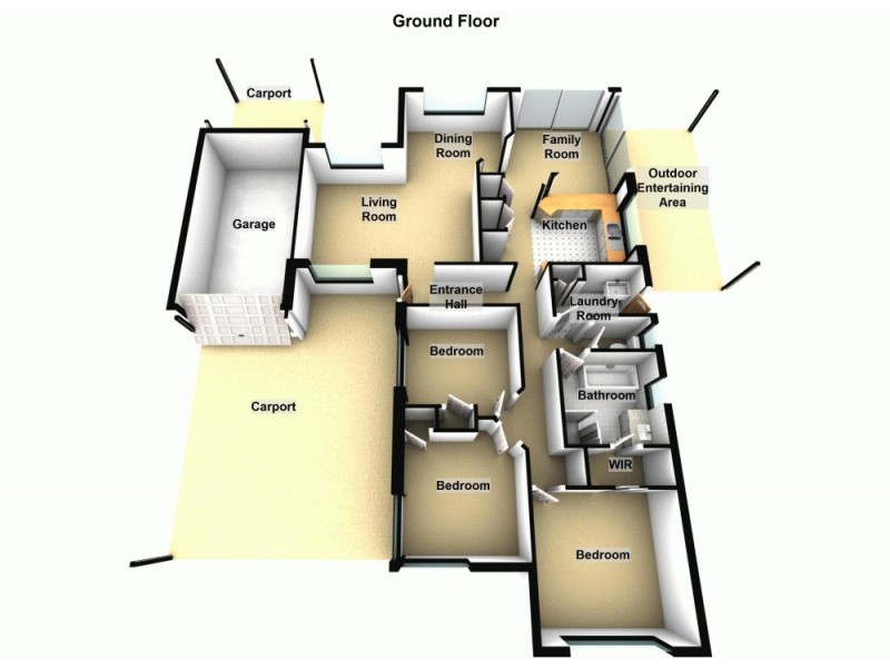 9 Karragarra Place, Tingalpa QLD 4173 Floorplan