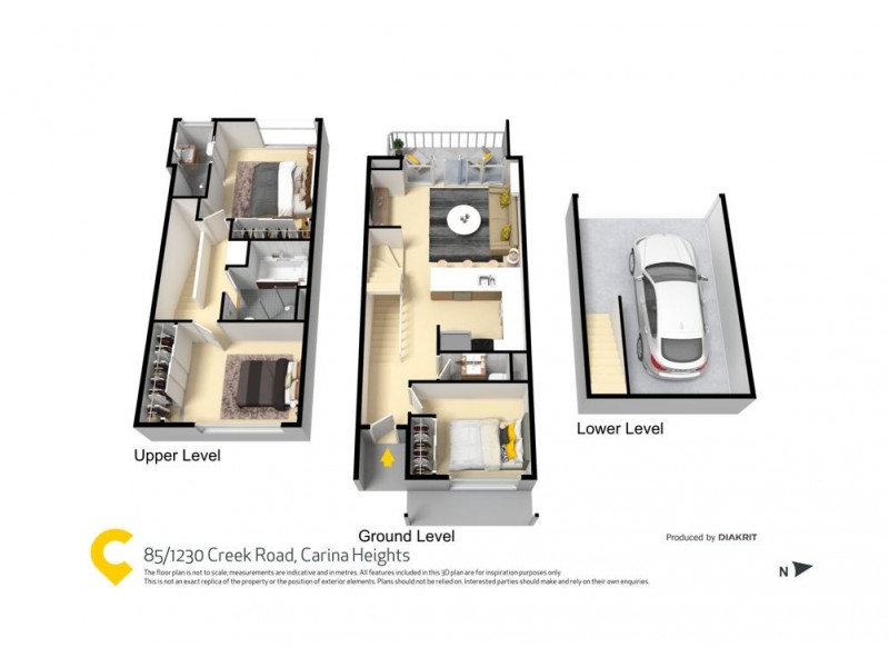 85/1230 Creek Road, Carina Heights QLD 4152 Floorplan