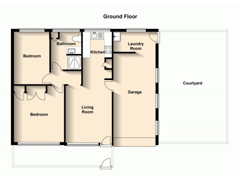 3/22 Oxford Street, Woolloongabba QLD 4102 Floorplan