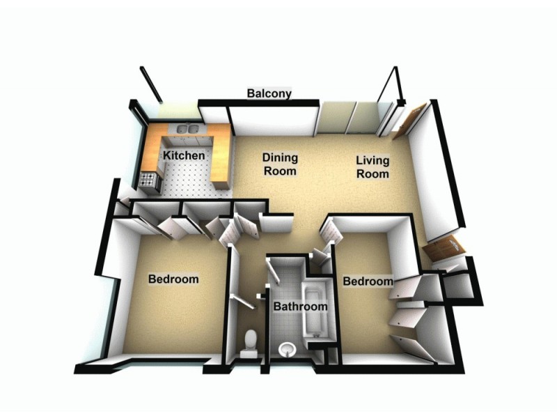 4/83 Rialto Street, Greenslopes QLD 4120 Floorplan