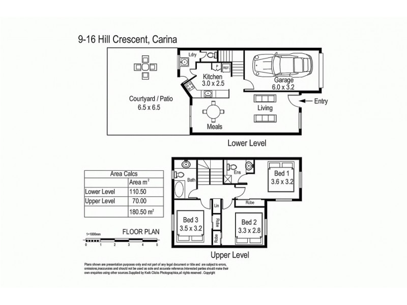 9/16 Hill Crescent, Carina Heights QLD 4152 Floorplan