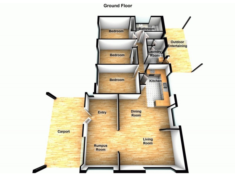 38 Carribean Drive, Slacks Creek QLD 4127 Floorplan