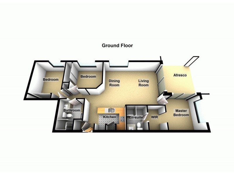 1/27 Selborne Street, Mount Gravatt East QLD 4122 Floorplan