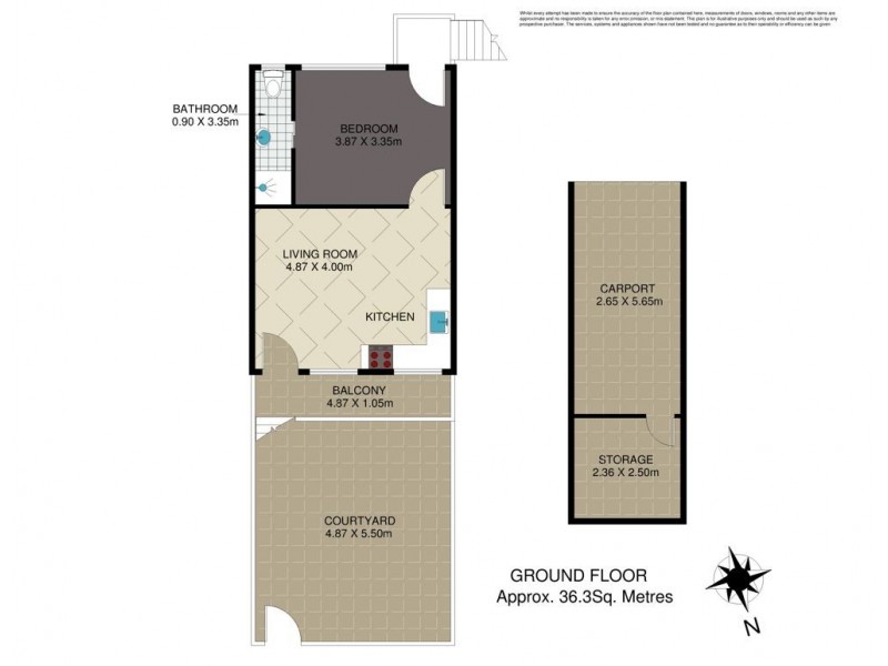 3/9 Parooba Avenue, Camp Hill QLD 4152 Floorplan