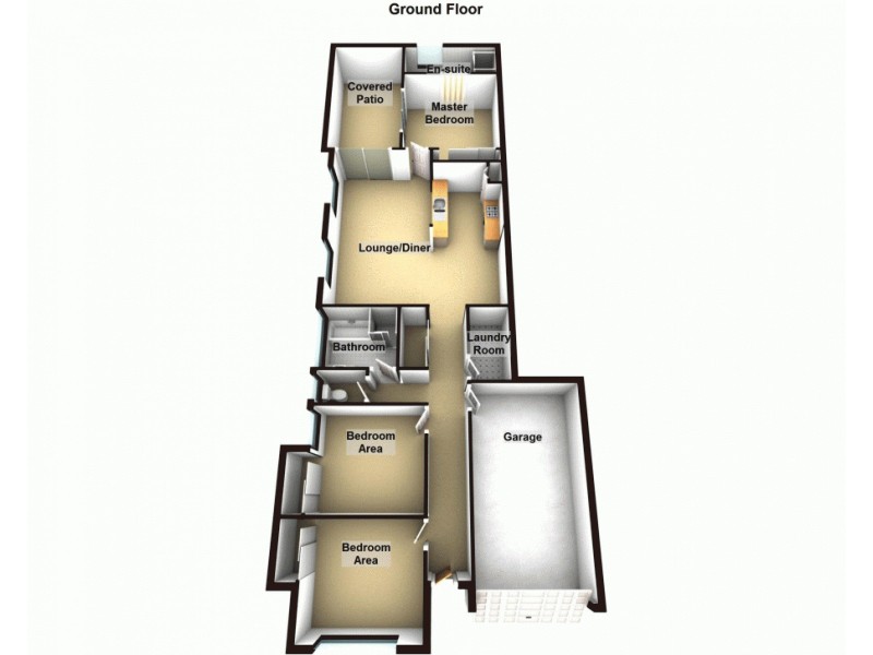 1/13 Tombay Court, Crestmead QLD 4132 Floorplan