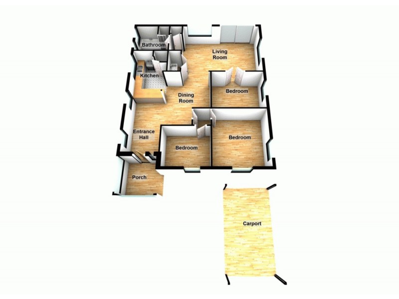 136 Lyndhurst Road, Boondall QLD 4034 Floorplan