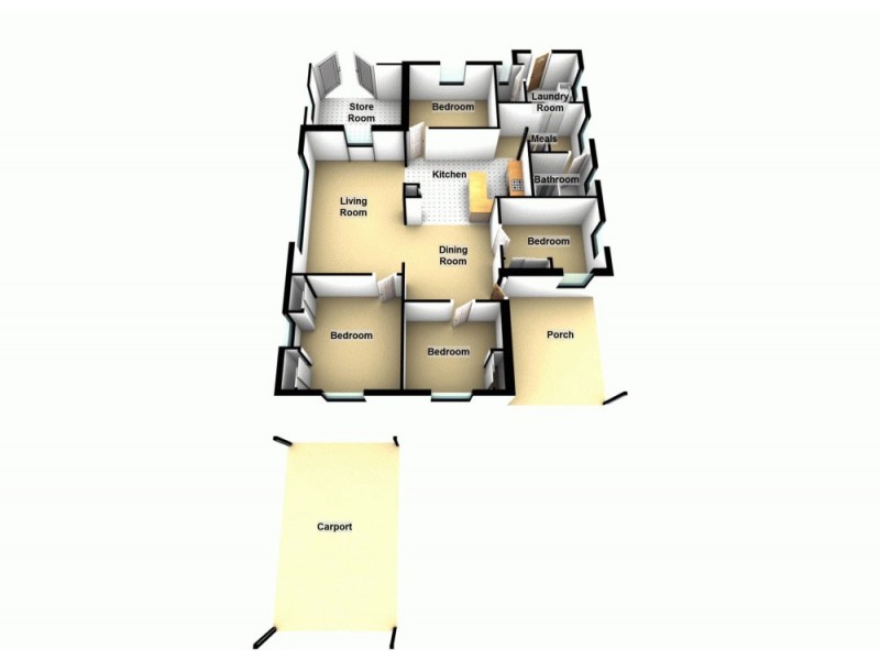 126 Lyndhurst Road, Boondall QLD 4034 Floorplan