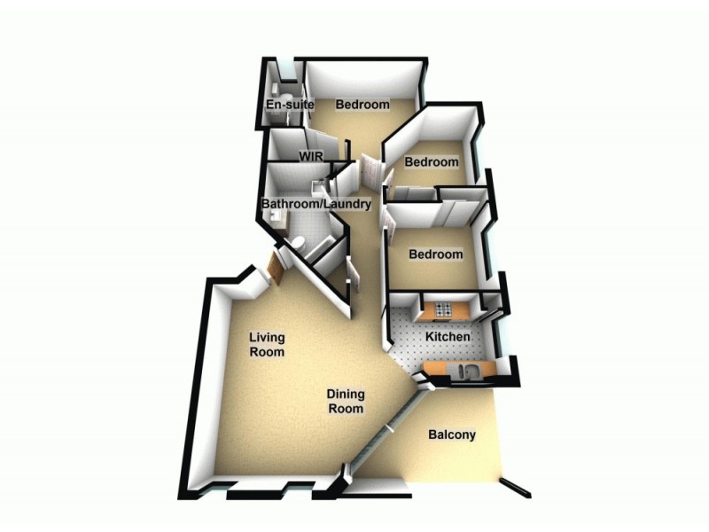 6/45 Shottery Street, Yeronga QLD 4104 Floorplan