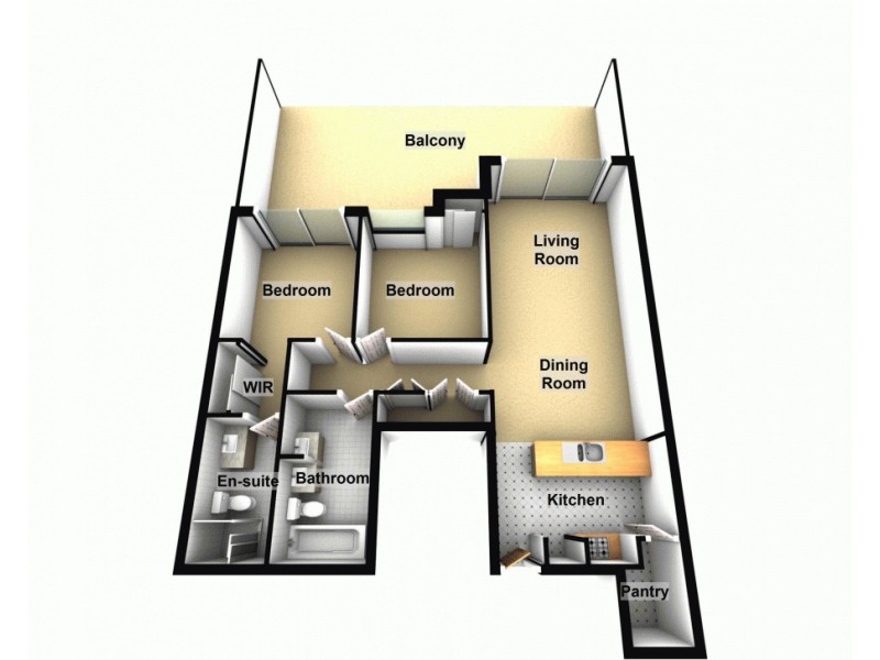 7/9 Zenith Avenue, Chermside QLD 4032 Floorplan