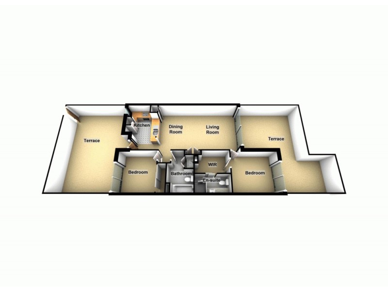 2/59 Gordon Street, Greenslopes QLD 4120 Floorplan