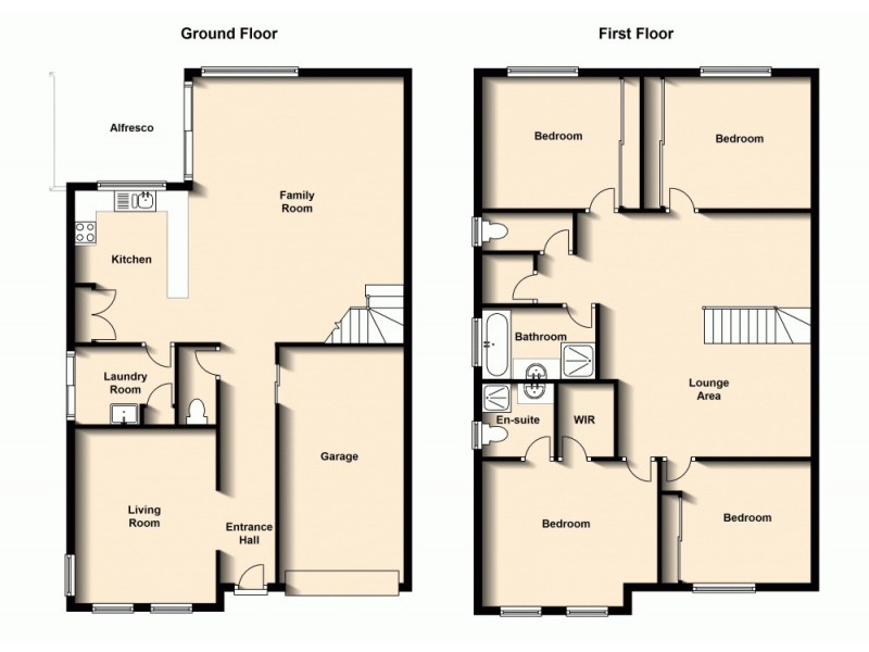 6a Patrick Court, Waterford West QLD 4133 Floorplan