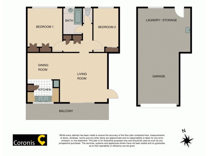 2/17 Logan Street, Greenslopes QLD 4120 Floorplan