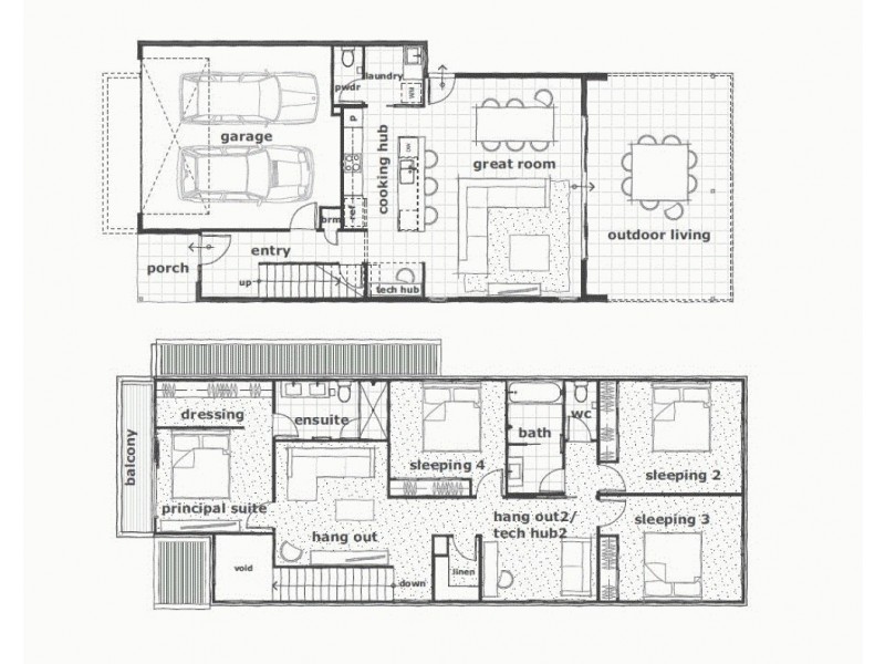 Lot 1 & 2 / 4 Privet Place, Mansfield QLD 4122 Floorplan