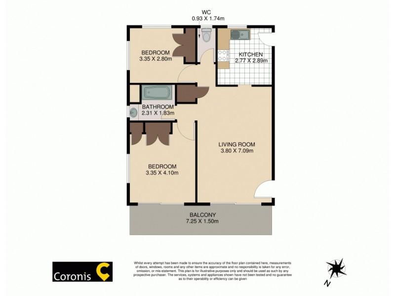 4/35 Amelia Street, Coorparoo QLD 4151 Floorplan