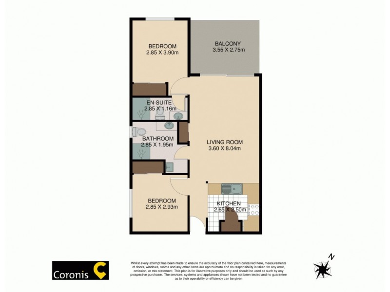 22/12 Selborne Street, Mount Gravatt East QLD 4122 Floorplan