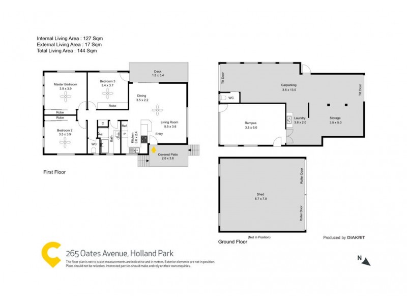 265 Oates Avenue, Holland Park QLD 4121 Floorplan