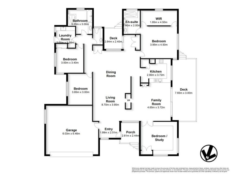 11 Bovingdon Street, Thorneside QLD 4158 Floorplan