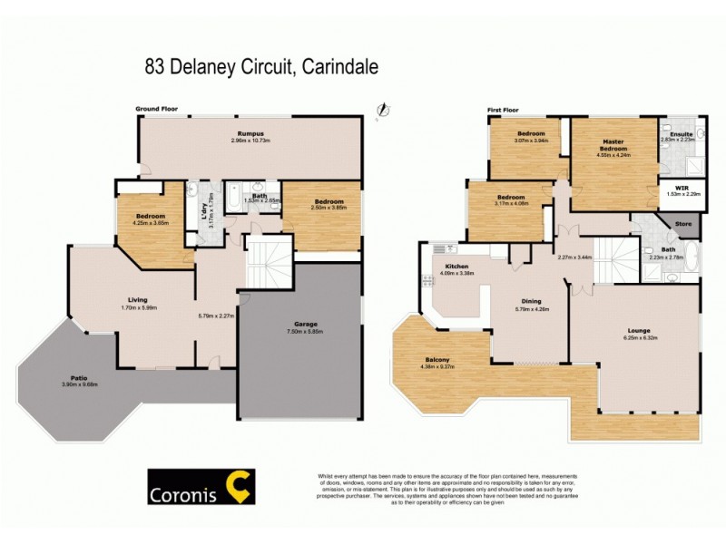 83 Delaney Circuit, Carindale QLD 4152 Floorplan