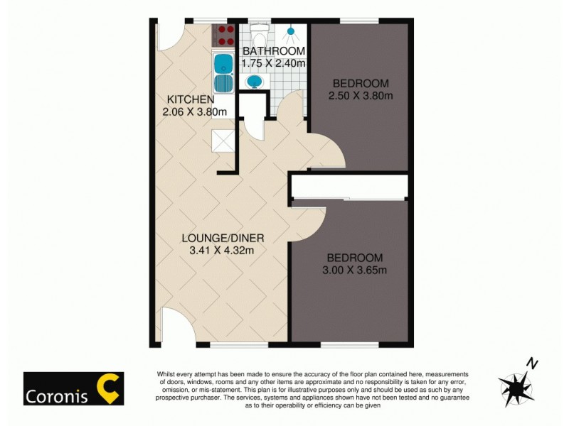 2/57 Fairbank Street, Sunnybank QLD 4109 Floorplan