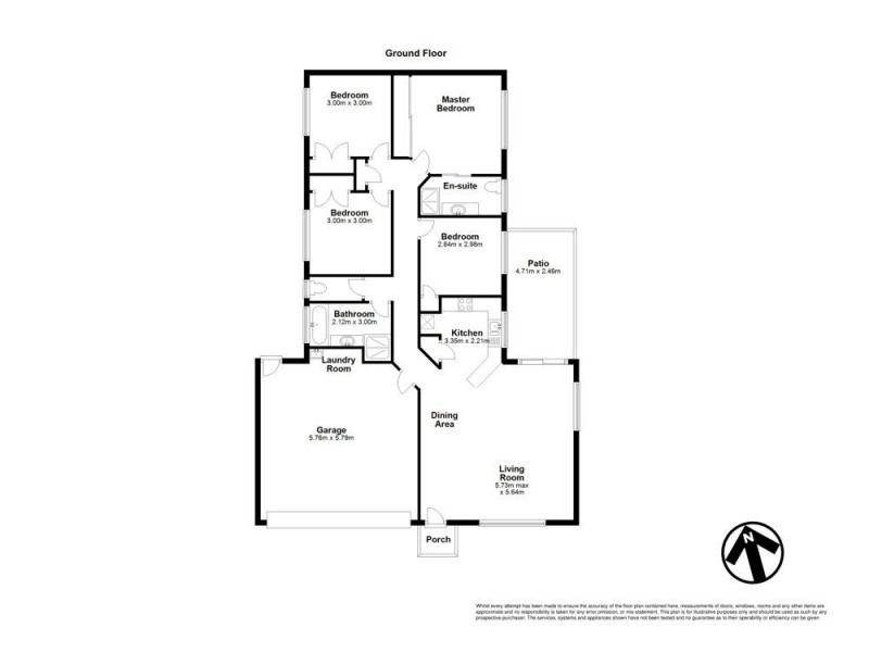 7 Warrigal Court, Redbank Plains QLD 4301 Floorplan