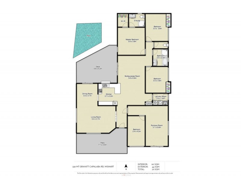 336 Mount Gravatt-Capalaba Road, Wishart QLD 4122 Floorplan