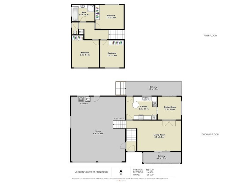 28 Cornflower Street, Mansfield QLD 4122 Floorplan