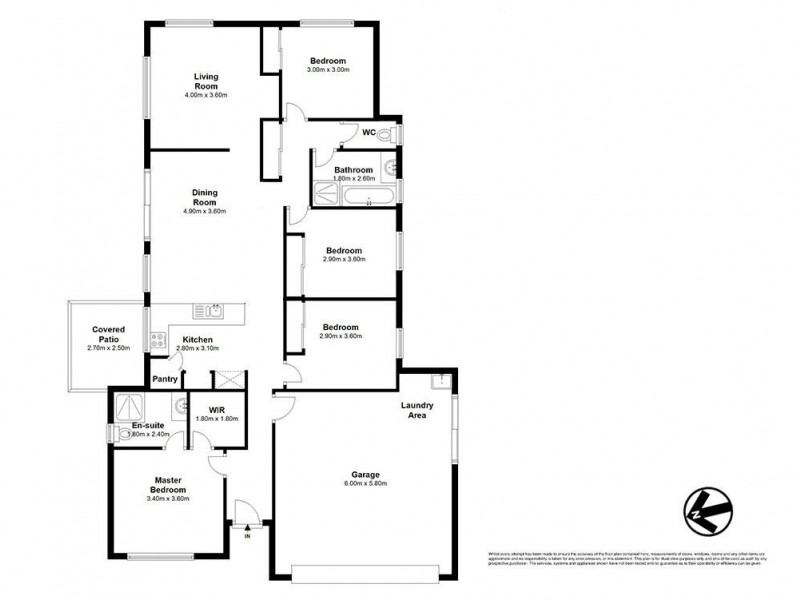 2 Sunflower Street, Waterford West QLD 4133 Floorplan