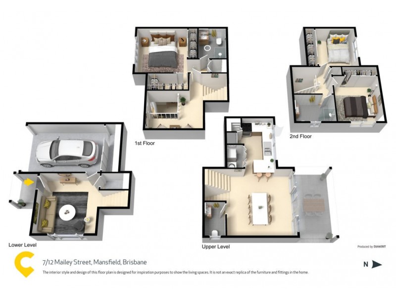 7/12 Mailey Street, Mansfield QLD 4122 Floorplan