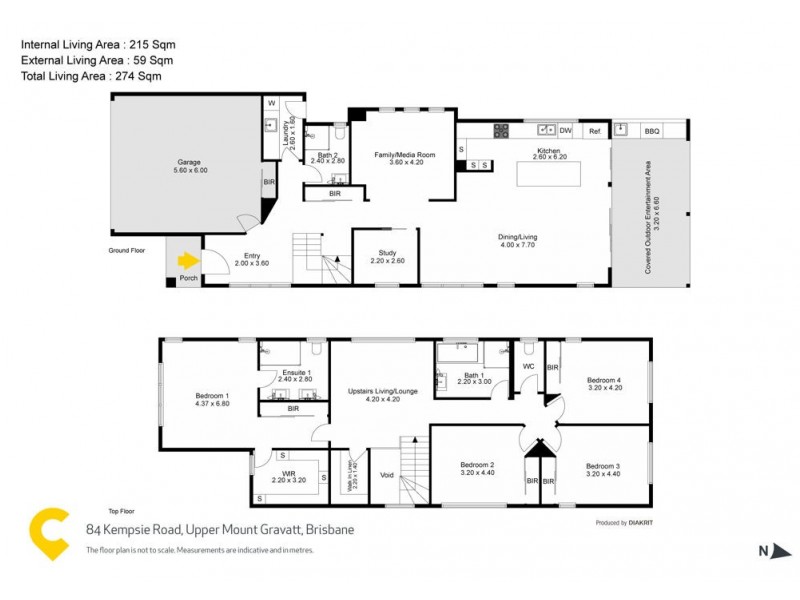84 Kempsie Road, Upper Mount Gravatt QLD 4122 Floorplan