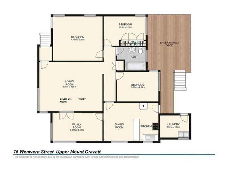 75 Wemvern Street, Upper Mount Gravatt QLD 4122 Floorplan