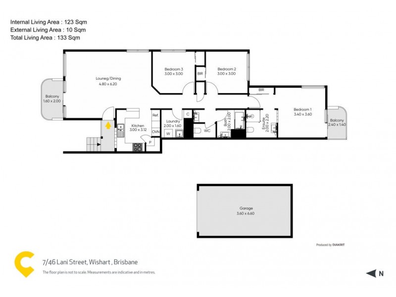 7/46 Lani Street, Wishart QLD 4122 Floorplan
