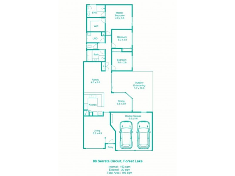 88 Serrata circuit, Forest Lake QLD 4078 Floorplan