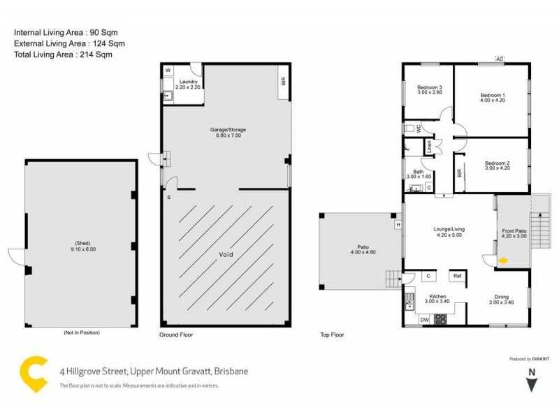 4 Hillgrove Street, Upper Mount Gravatt QLD 4122 Floorplan