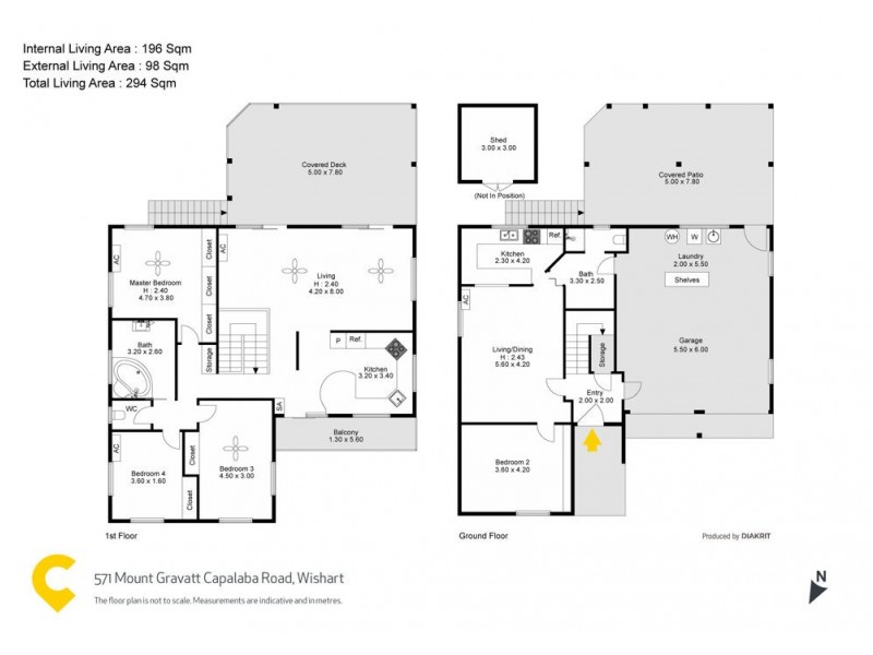 571 Mount Gravatt-Capalaba Road, Wishart QLD 4122 Floorplan
