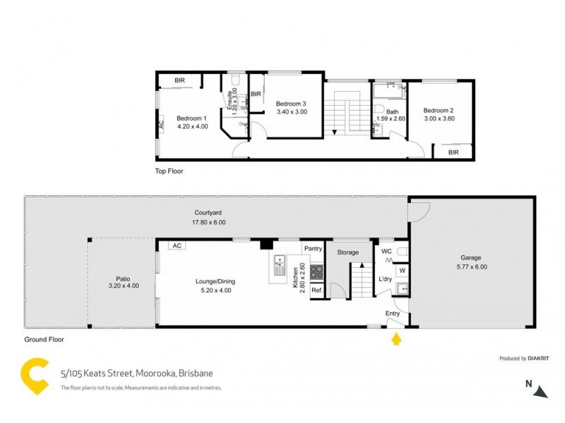5/105 Keats Street, Moorooka QLD 4105 Floorplan