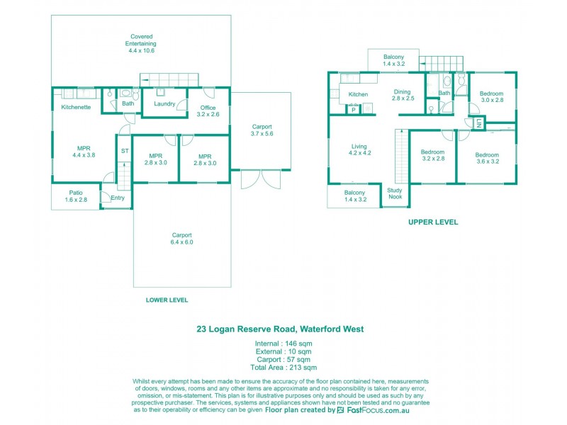 23 Logan Reserve Road, Waterford West QLD 4133 Floorplan