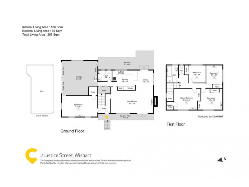 2 Justice Street, Wishart QLD 4122 Floorplan