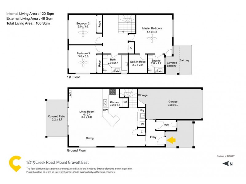 1/215 Creek Road, Mount Gravatt East QLD 4122 Floorplan